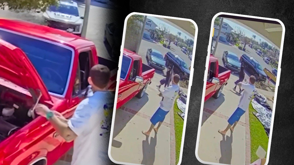 Las imágenes del vídeo de Chito Vera que se hicieron virales.