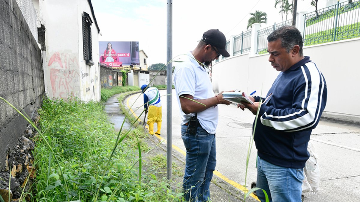 Urdesa fue una de las zonas revisadas por el Cabildo