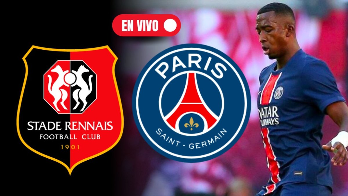 Rennes recibe a PSG en la Ligue 1 de Francia.