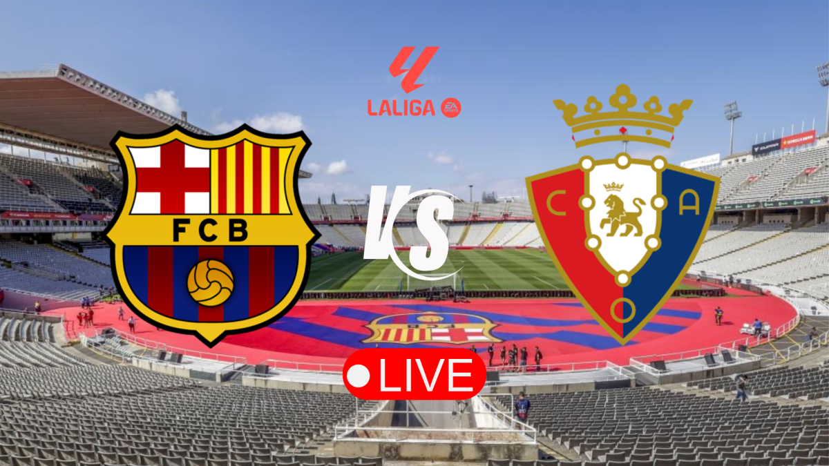 FC Barcelona vs. Osasuna se enfrentan en la jornada 27 de LaLiga.