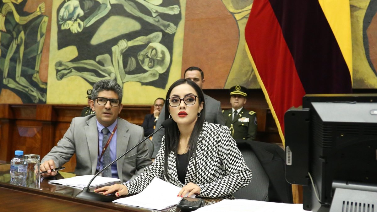 La correísta Viviana Veloz preside la Asamblea Nacional