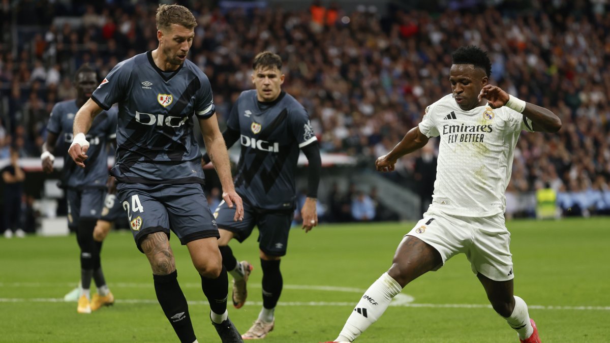 Vinícius Júnior y Kylian Mbappé marcaron los goles del triunfo de Real Madrid.