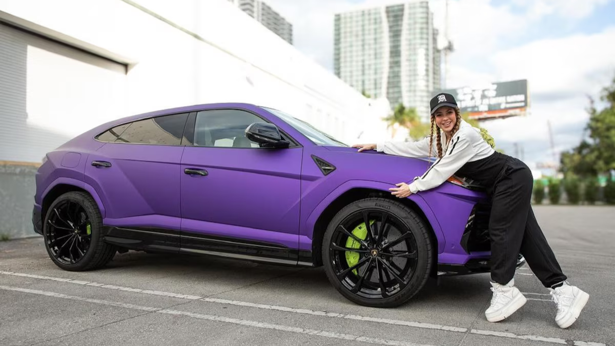 Lamborghini Urus que sorteó Shakira.