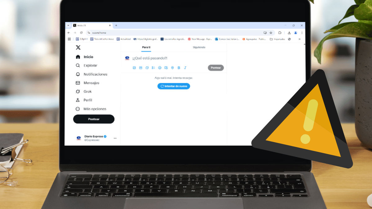 X (antes Twitter) sufre una caída en varios países.