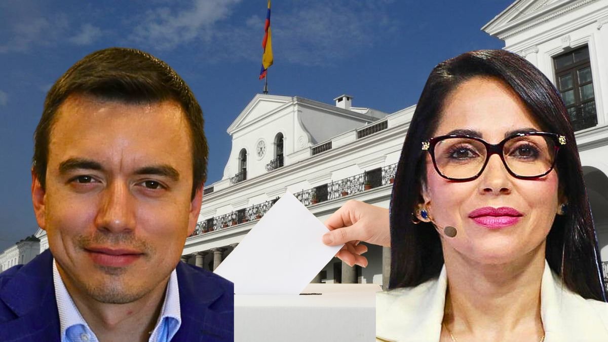 Daniel Noboa y Luisa González se enfrentarán en un nuevo balotaje el 13 de abril.