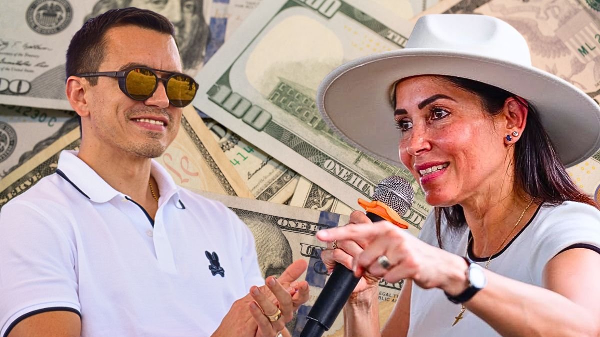 Daniel Noboa y Luisa González representan visiones distintas de la economía.