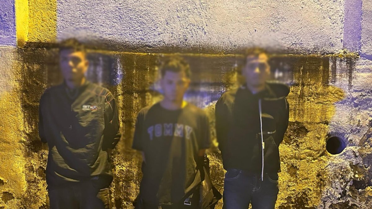 Uno de los detenidos tiene antecedentes penales por robo.
