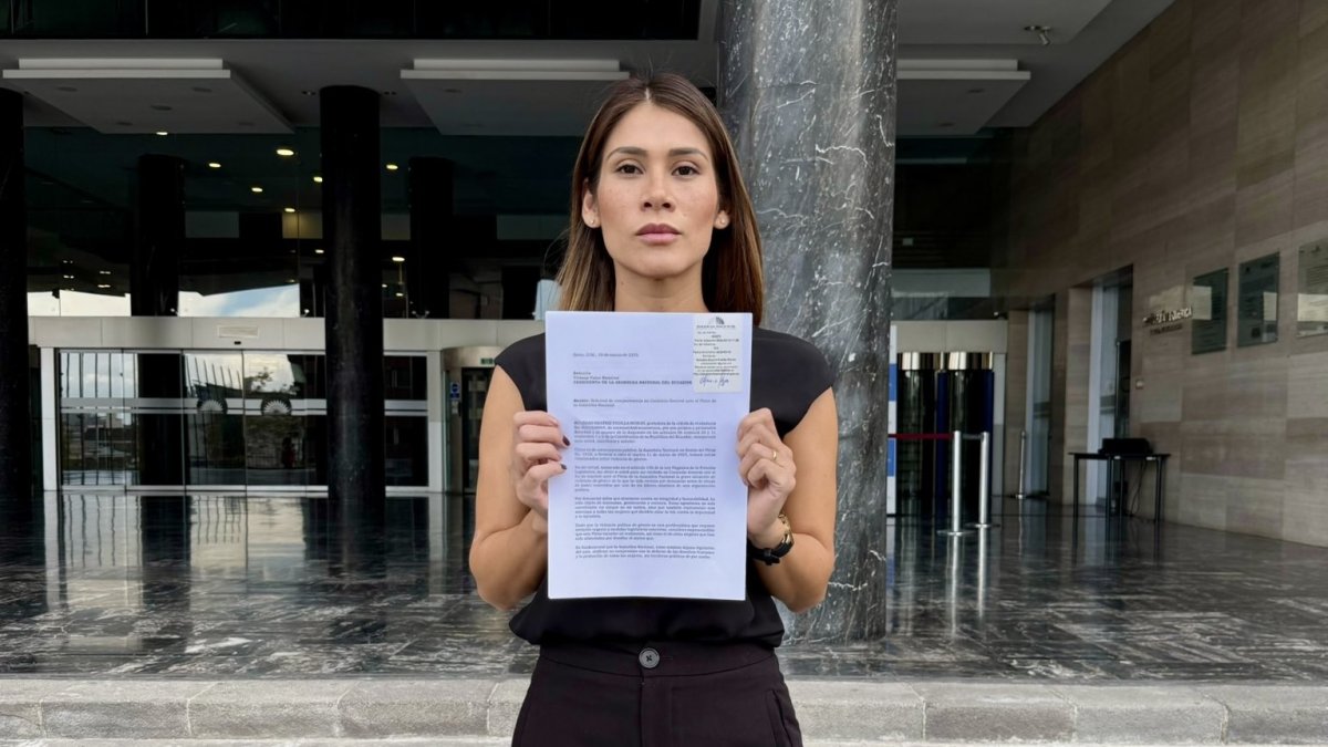 Solicitud. Soledad Padilla pidió ser incluida en la sesión 1014 de la Asamblea Nacional para exponer su caso de violencia de género.