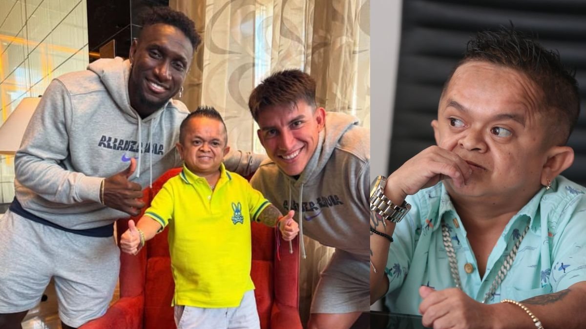 Jorgito junto a los ecuatorianos de Alianza Lima Eryck Castillo y Fernando Gaibor.