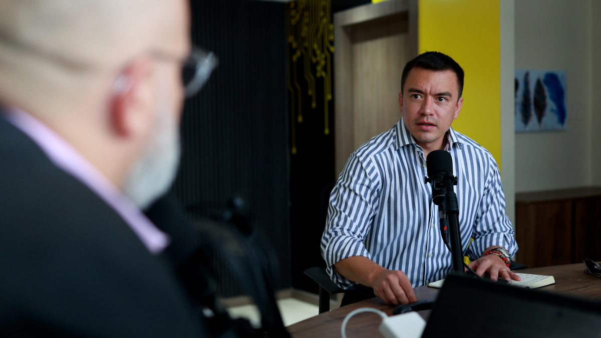 El presidente Daniel Noboa, reiteró que otorgaría indultos a policías y militares, en el país, este 10 de marzo del 2025.