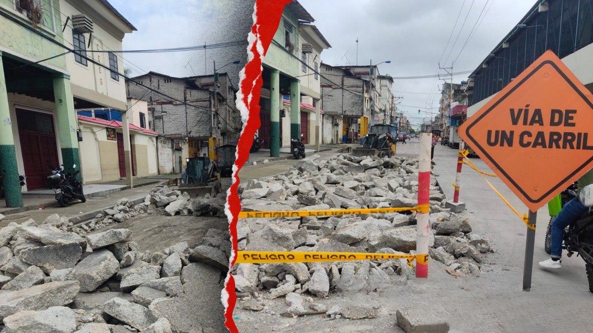 Mantenimiento. Entre las calles intervenidas se encuentra la José Mascote, en el centro.