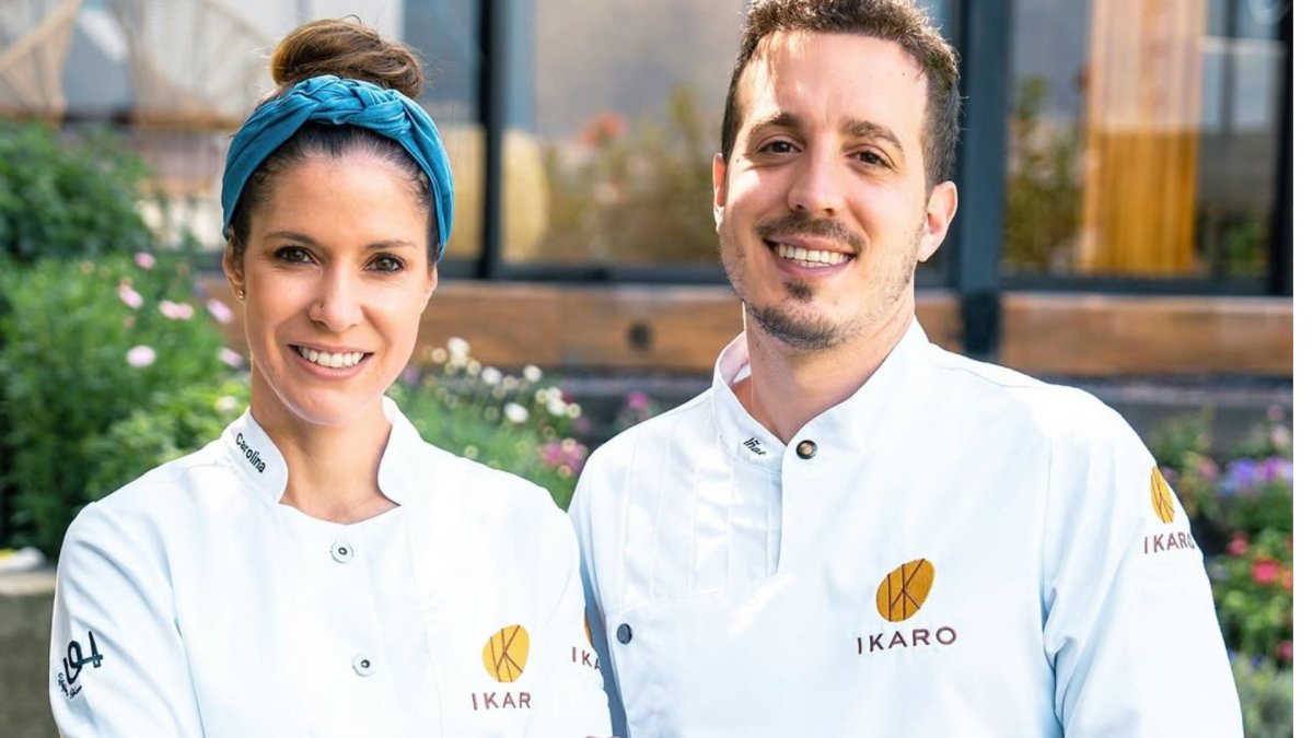 Carolina Sánchez y su esposo Iñaki Murúa