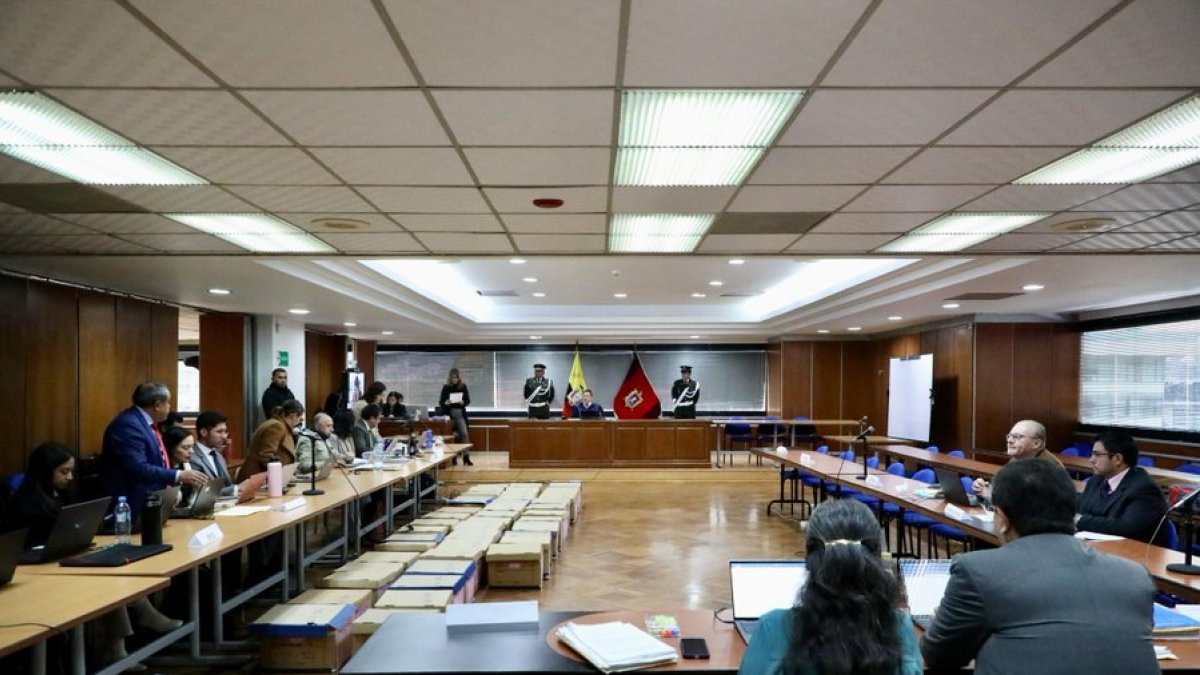 La audiencia del caso Reconstrucción de Manabí se reinstalará el jueves 13 de marzo a las 09:00.
