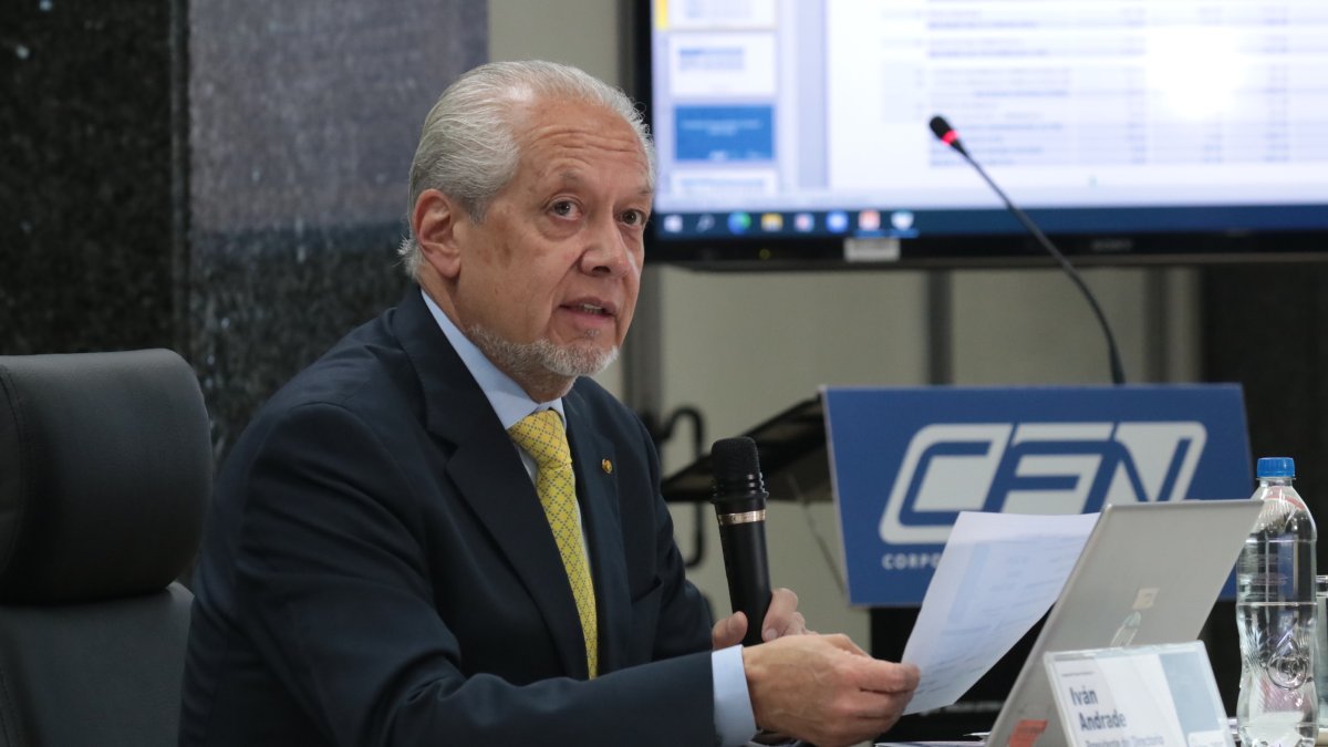 Iván Andrade se desempeñó como presidente del Directorio de CFN, durante dos periodos.