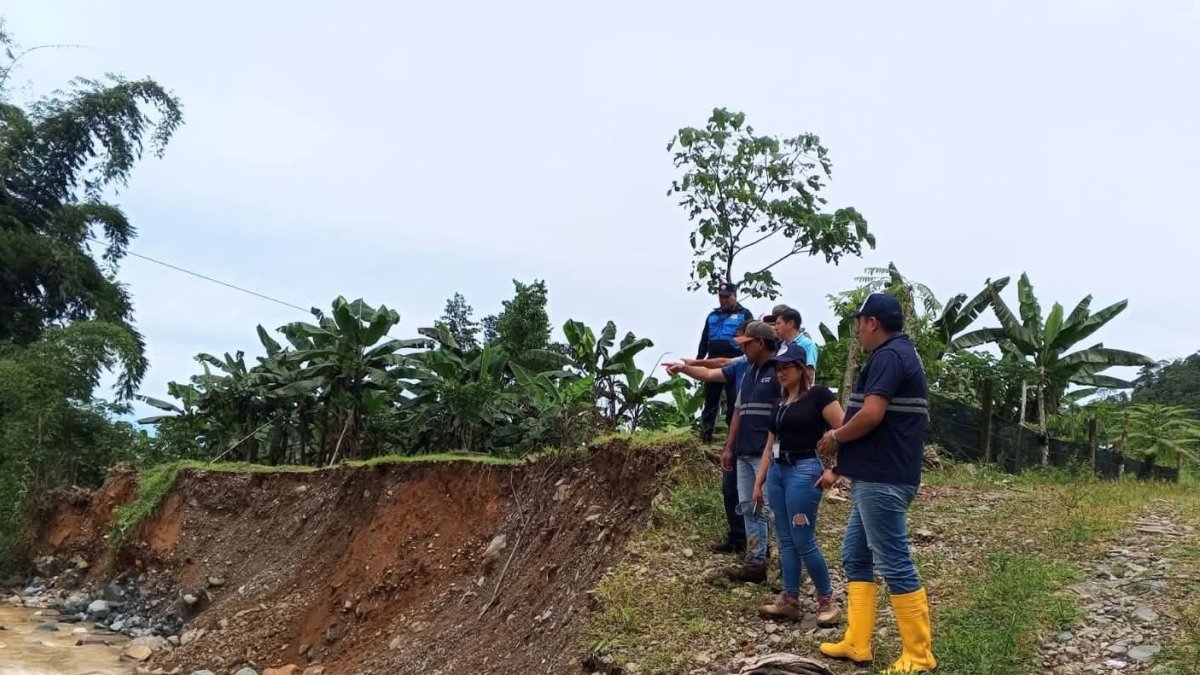 Las autoridades verificaron el estado de los ríos para identificar posibles desbordamientos.
