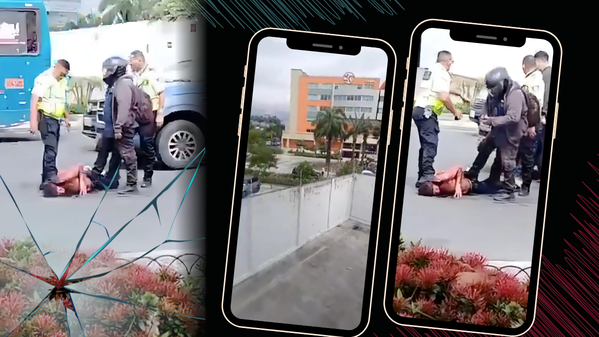 El suceso fue capturado en video y viralizado en redes.