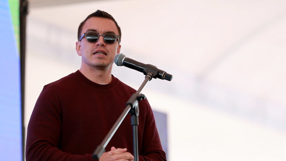 Daniel Noboa, presidente de Ecuador, presentó una reforma constitucional sobre la prisión preventiva ante la Corte Constitucional.