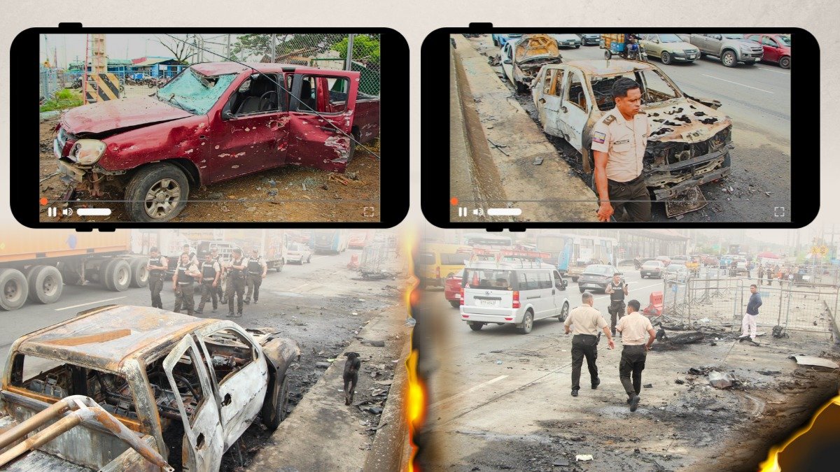 EXPRESO estuvo en el sitio y pudo captar imágenes inéditas