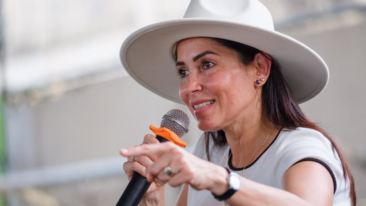 Luisa González es la candidata presidencial de la Revolución Ciudadana.
