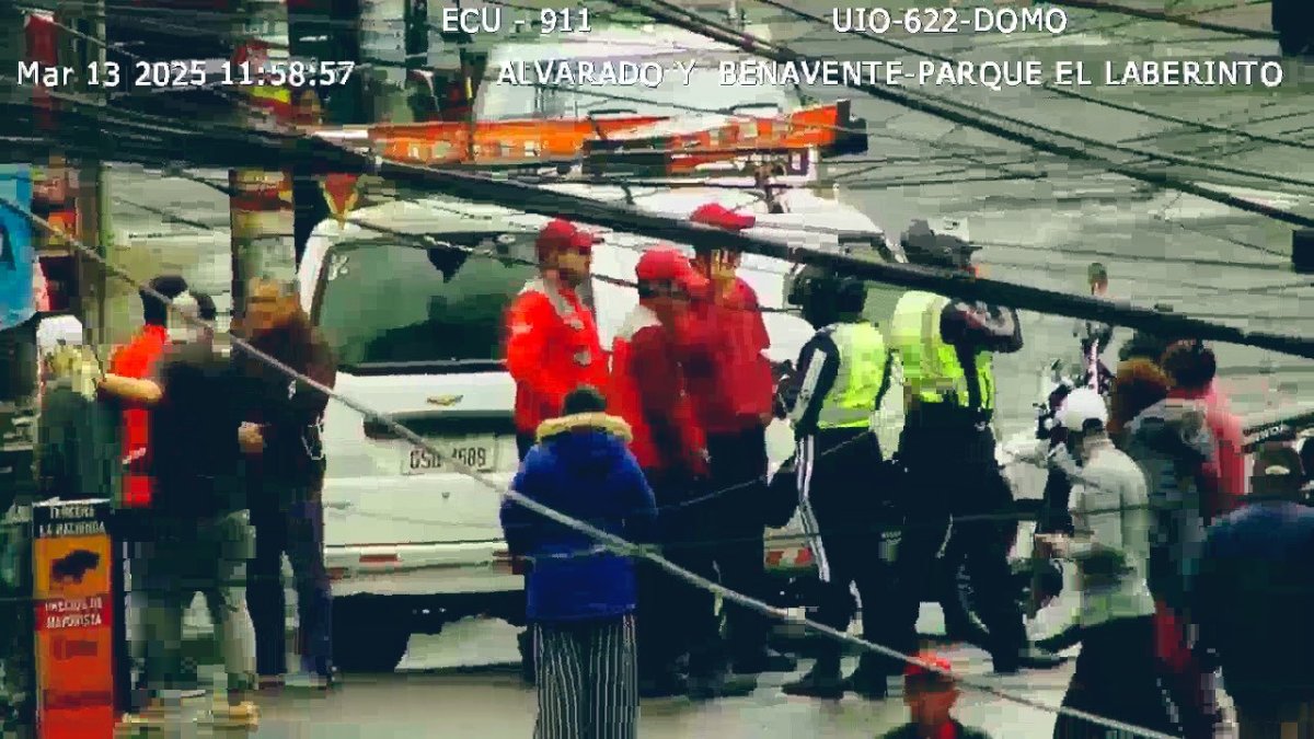 La víctima fue atropellada en las calles Pedro Benavente y Bonifacio Aguilar, en Solanda.