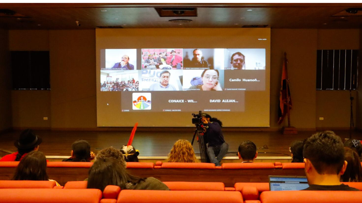 El Consejo de Gobierno de la Conaie siguió la decisión de la Corte IDH, este 13 de marzo del 2025.