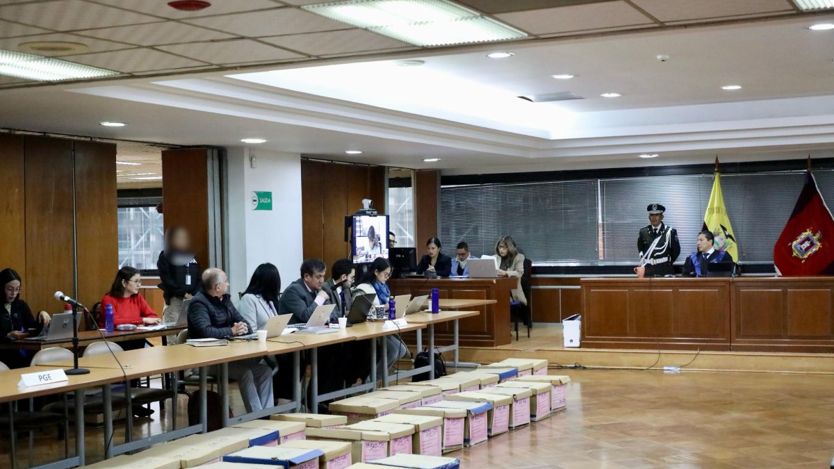 En la Corte Nacional se realiza la audienca preparatoria de juicio en el caso Reconstrucción de Manabí.