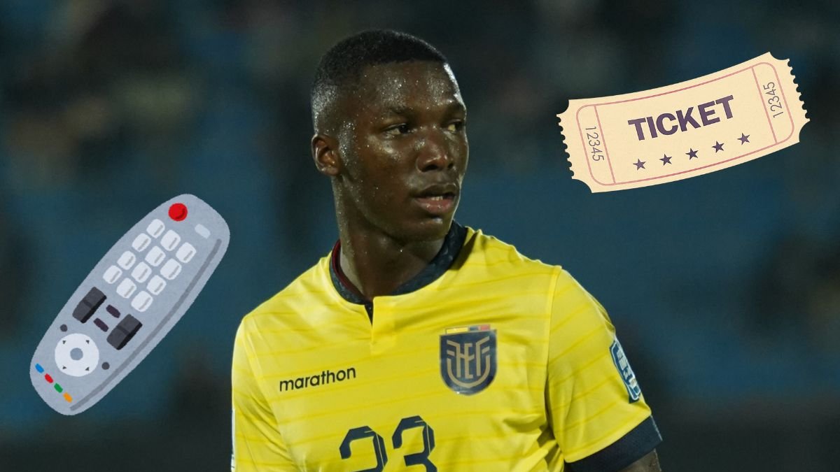 Moisés Caicedo estará con Ecuador ante Venezuela.