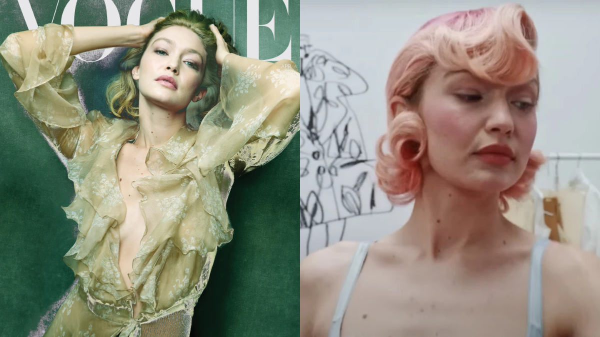 Gigi Hadid protagoniza la nueva portada de Vogue, inspirada en el musical 'Hairspray'.