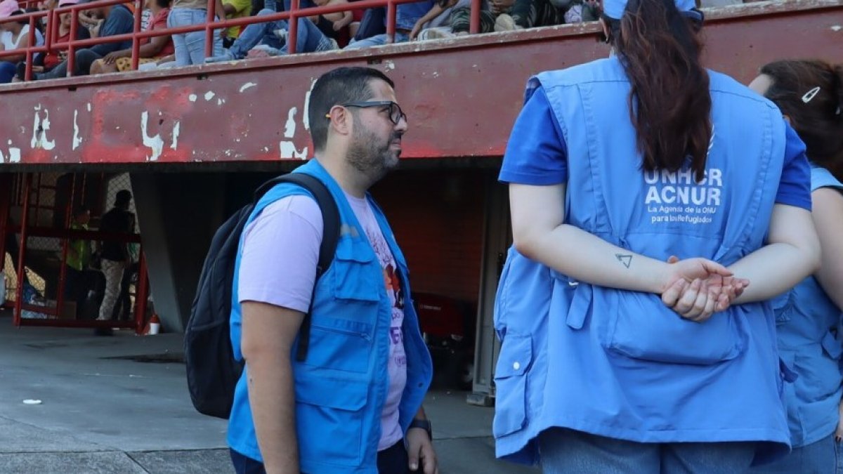 La Acnur y OIM apoyaban en el proceso de regularización de los migrantes venezolanos en Ecuador.