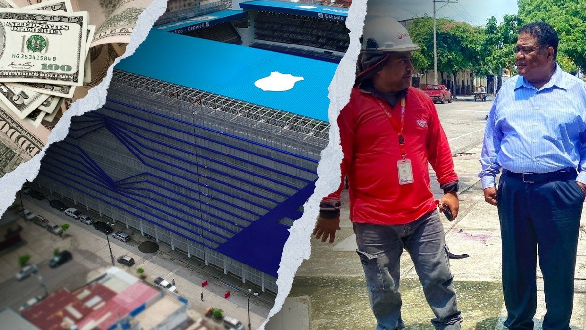 Jorge Guzmán compartió una foto con personal de Interagua