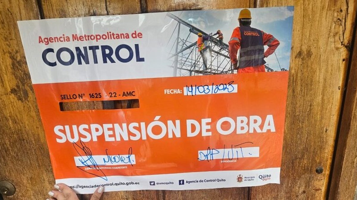 La AMC suspendió los trabajos en la casa patrimonial.