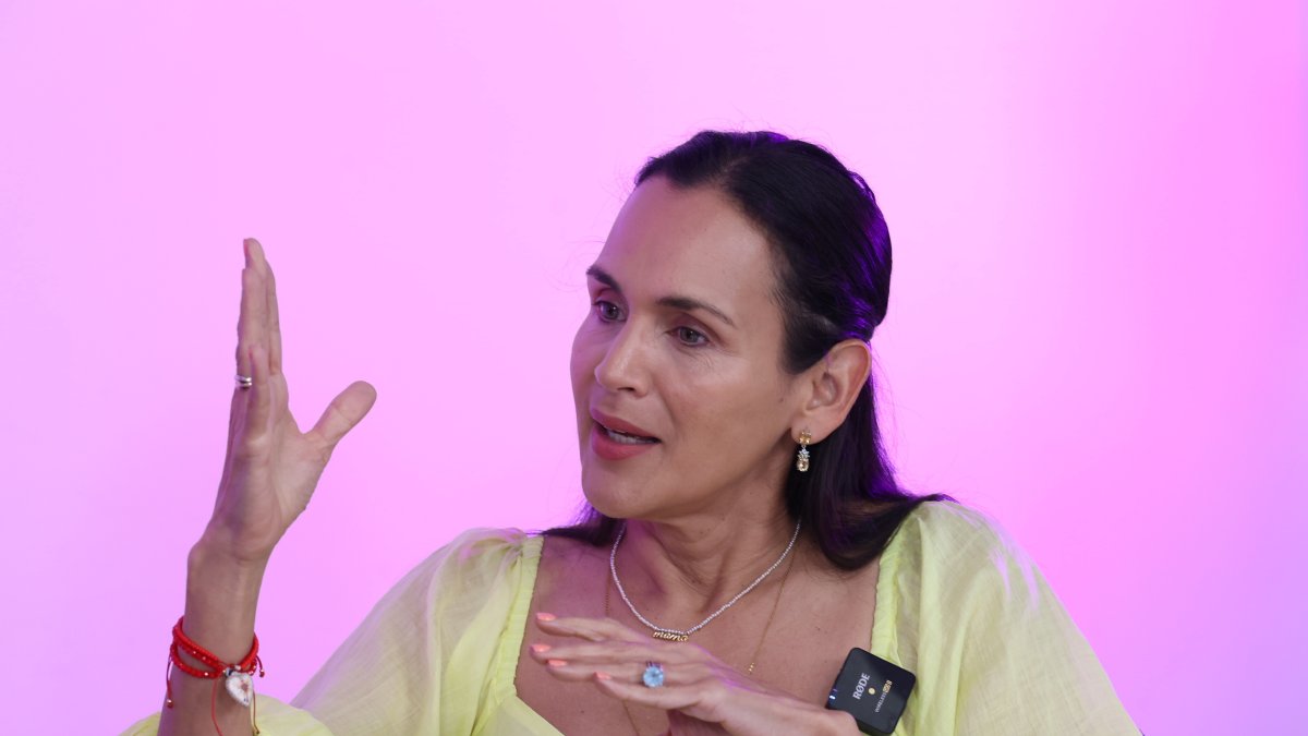 Autoridad. La ministra Inés Manzano durante su encuentro con EXPRESO.