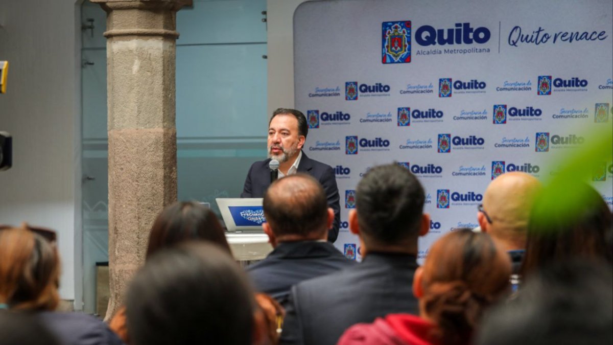 El alcalde de Quito Pabel Muñoz enfrenta un proceso de revocatoria en su contra.