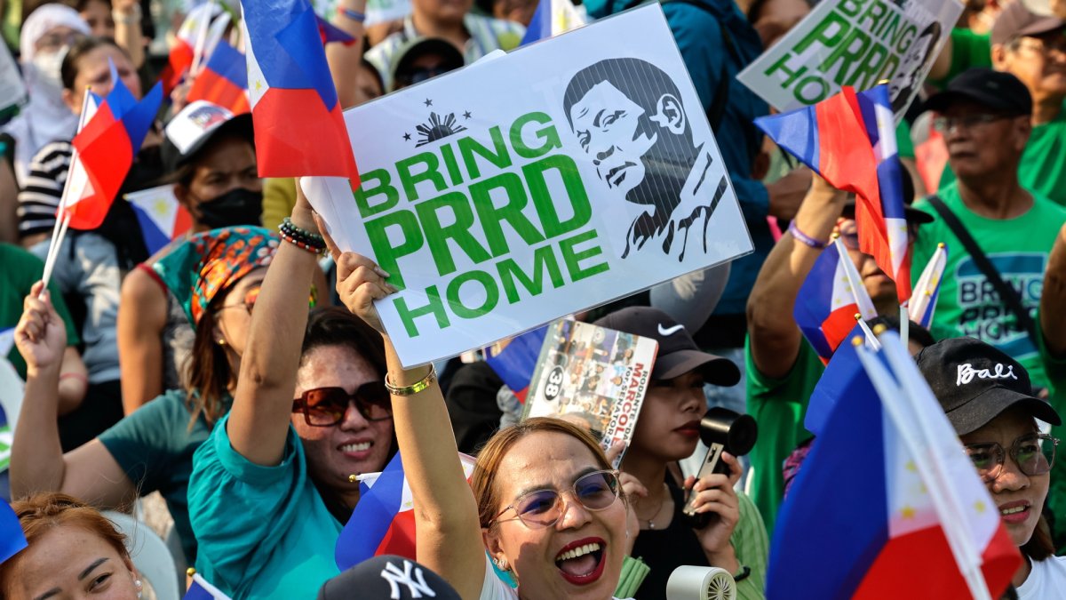 La CPI está investigando la campaña de guerra contra las drogas de Duterte que resultó en miles de casos de presuntas ejecuciones extrajudiciales durante su mandato.