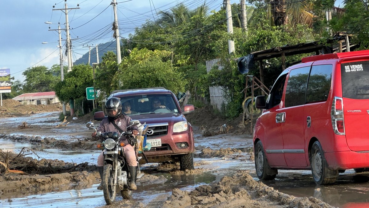 Colapso. Para los conductores ir por la ruta E38 es una odisea.