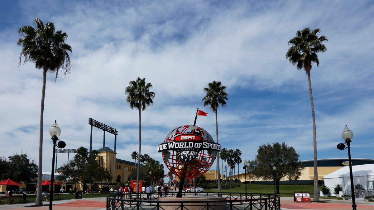 La sede temporal de la NBA en la temporada 2019-2020 solo albergó jugadores, entrenadores y trabajadores de 22 de los 30 equipos. Las 8 restantes no fueron por precaución.