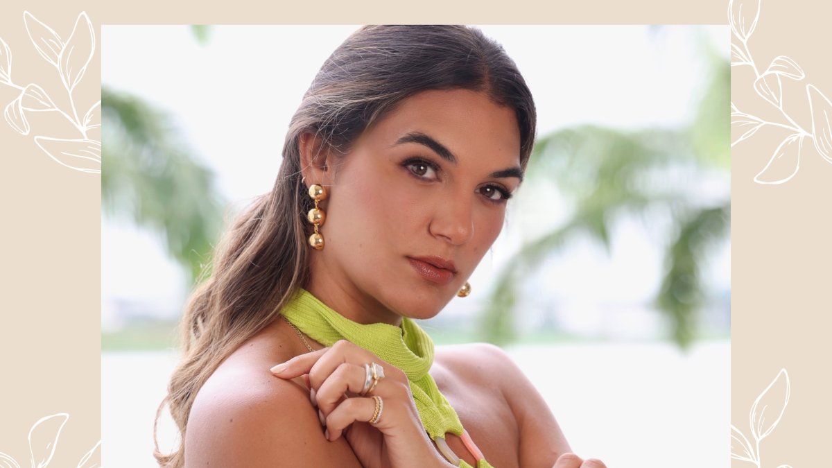 Para la diseñadora de Macp, cada pieza que luce es una extensión de su personalidad.