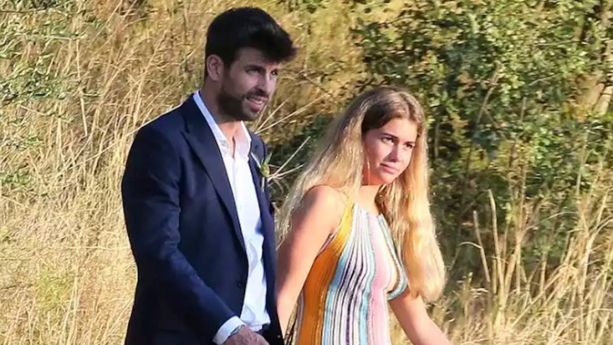 Gerard Piqué y Clara Chía