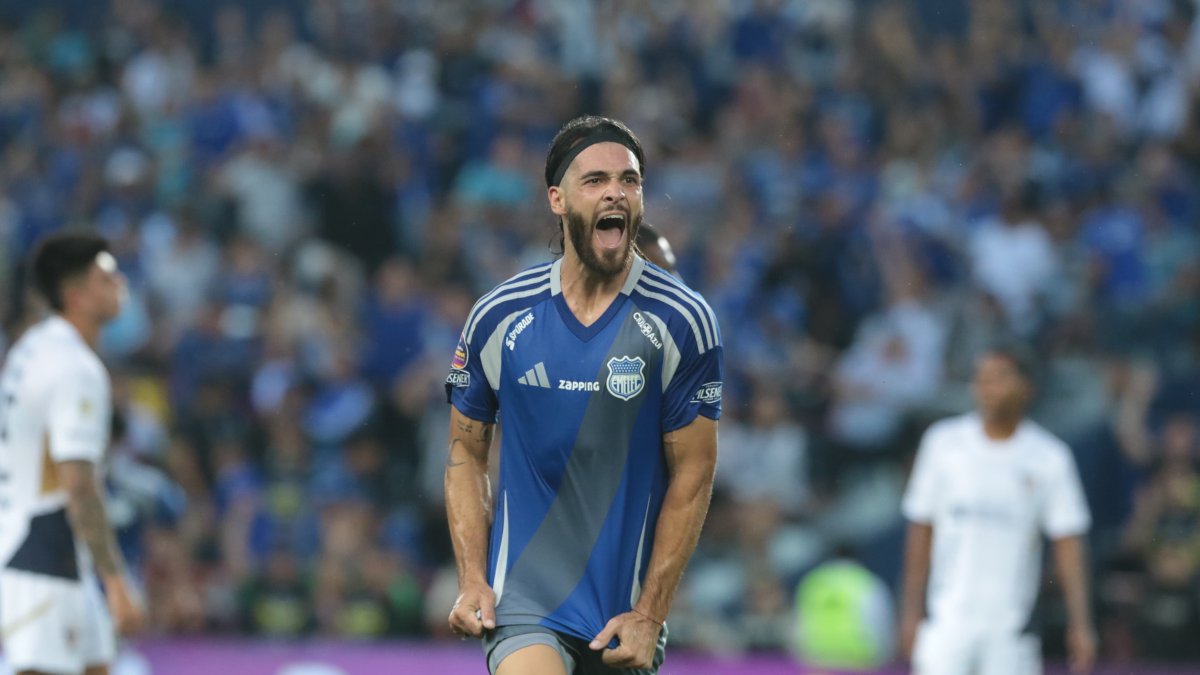 Facundo Castelli y su gol en el regreso triunfal al Emelec.
AG-AGENCIA
AG-PERIODISTA