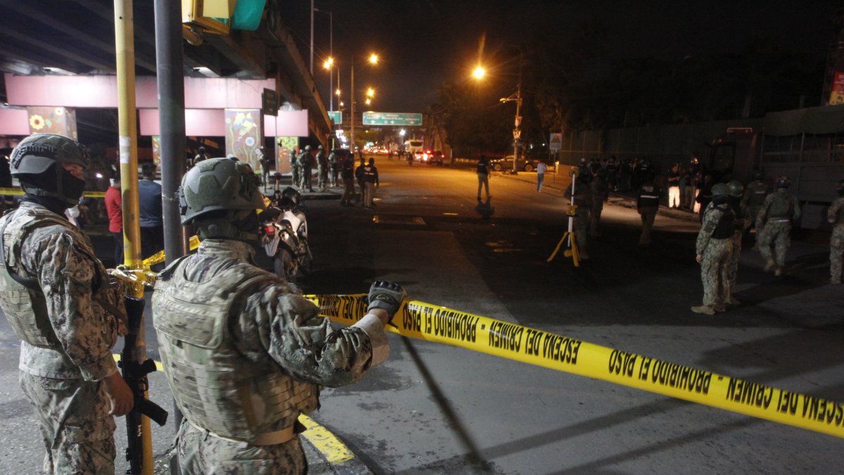 Reconstrucción del caso Malvinas en Guayaquil: Familiares, defensas y Fuerzas Armadas presentes en la diligencia del 16 de marzo.