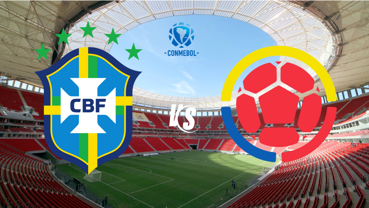 Brasil recibe a Colombia por la jornada 13 de las eliminatorias sudamericanas 2026.