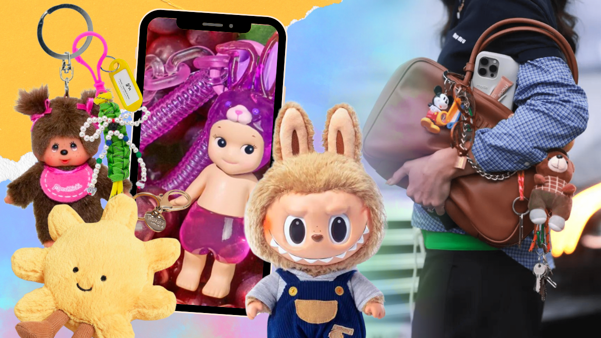 Desde Monchhichi hasta JellyCat, los accesorios cute han conquistado el mundo de la moda