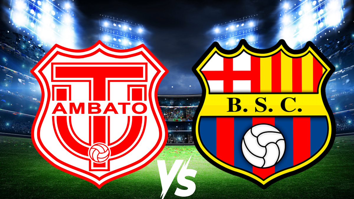 Técnico Universitario y Barcelona SC se enfrentan en la quinta fecha de la LigaPro 2025.