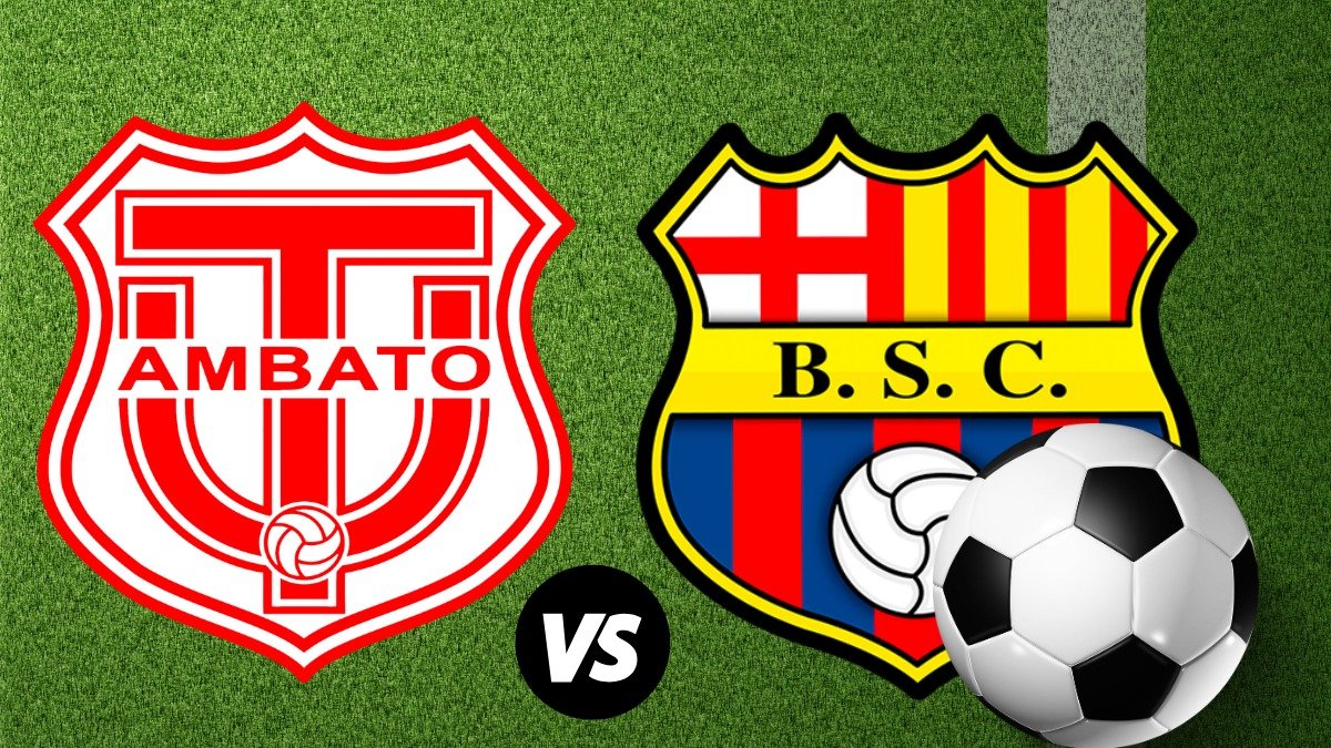 Barcelona SC visita a Técnico Universitario en la LigaPro 2025.