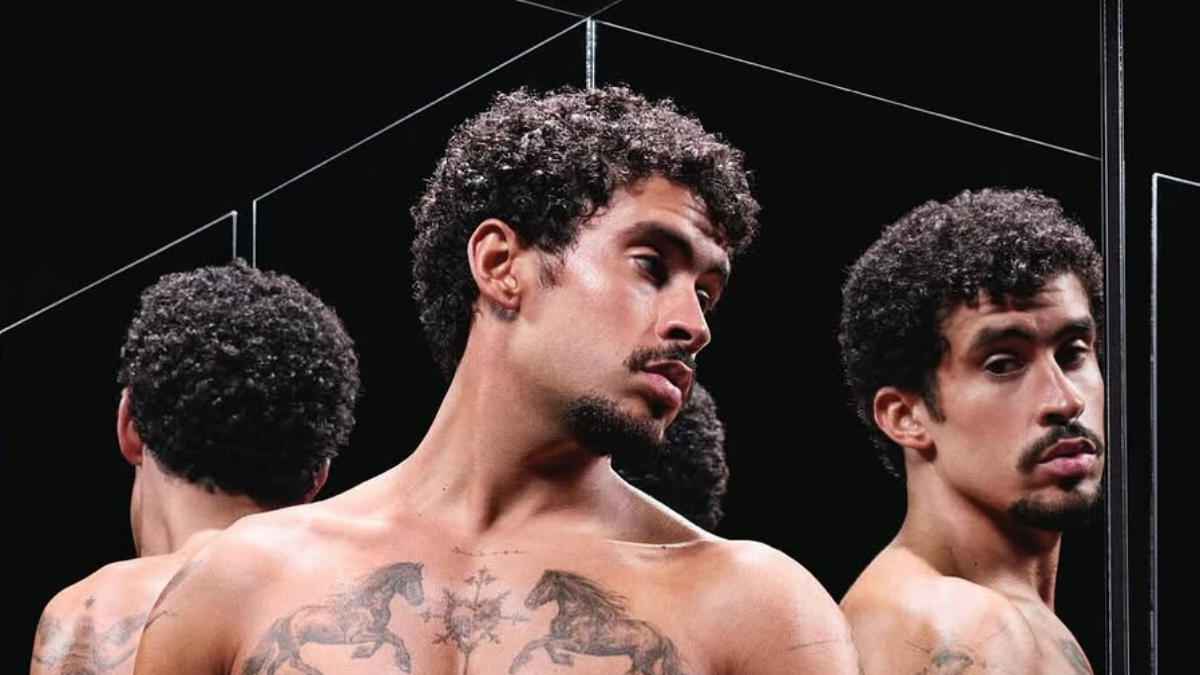 Bad Bunny para Calvin Klein.