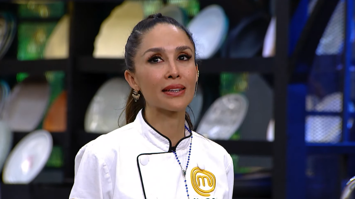 Karol Noboa es la nueva eliminada de MasterChef Celebrity Ecuador.