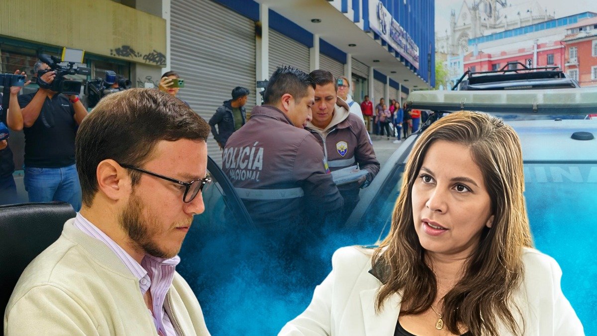 Yadira Saltos, identificada como Minerva, alertó del allanamiento en el CPCCS.