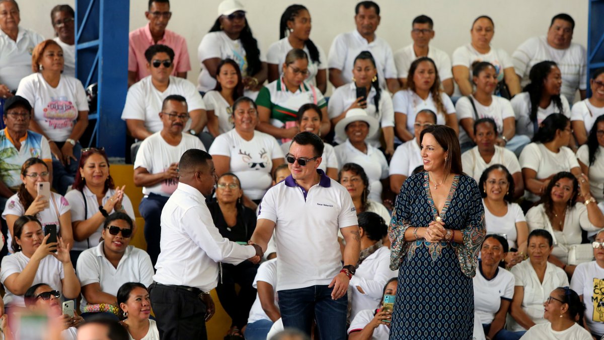 Desde la primera vuelta, el presidente Daniel Noboa ha reforzado su presencia en territorio.