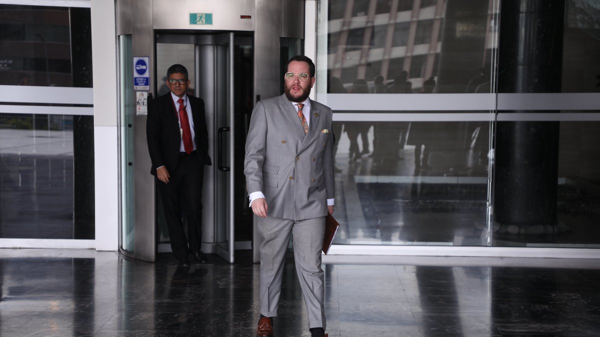 El secretario general de la Asamblea Nacional, Alejandro Muñoz.