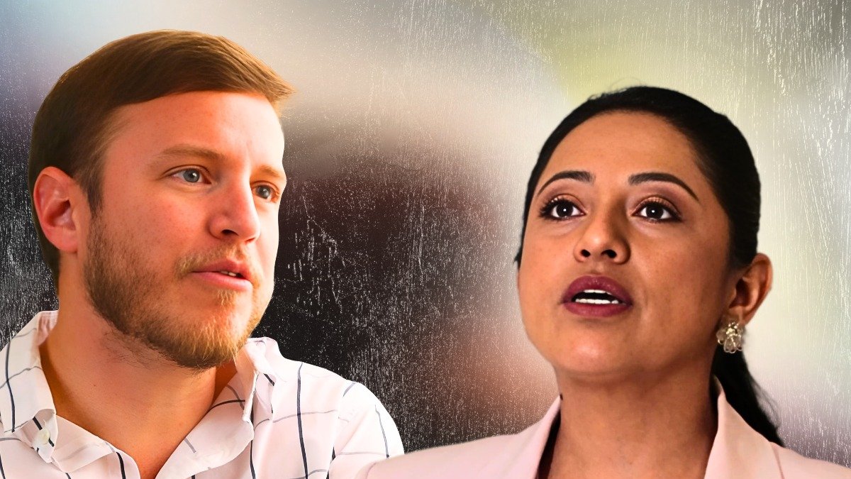 El exconsejero Augusto Verduga y la prefecta de Pichincha, Paola Pabón.